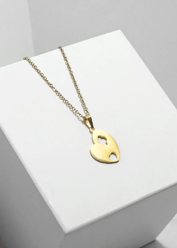 Heart & Clover Necklace