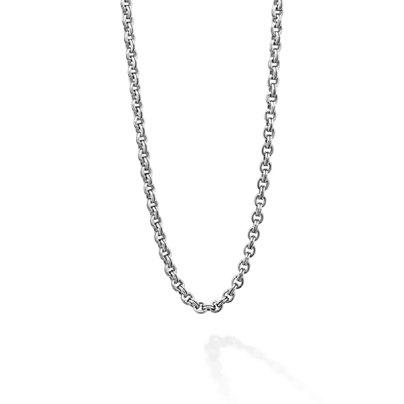 Lagos Anthem Double Link Chain Necklace, 4mm