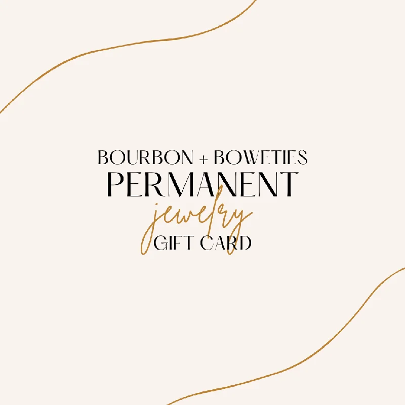 Permanent Jewelry Gift Card