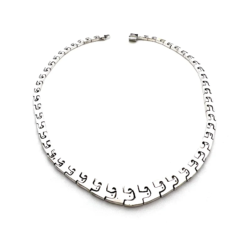 Sterling Silver Small Link Necklace