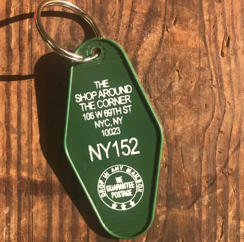 The Shop Around the Corner (You've Got Mail) Movie Motel Key FOB Keychain